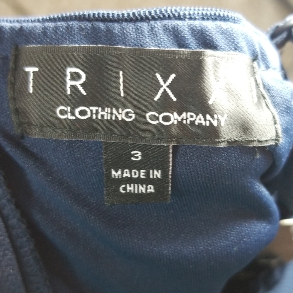 NWT 3 Navy Strappy Dress TRIXII Juniors - Picture 8 of 8